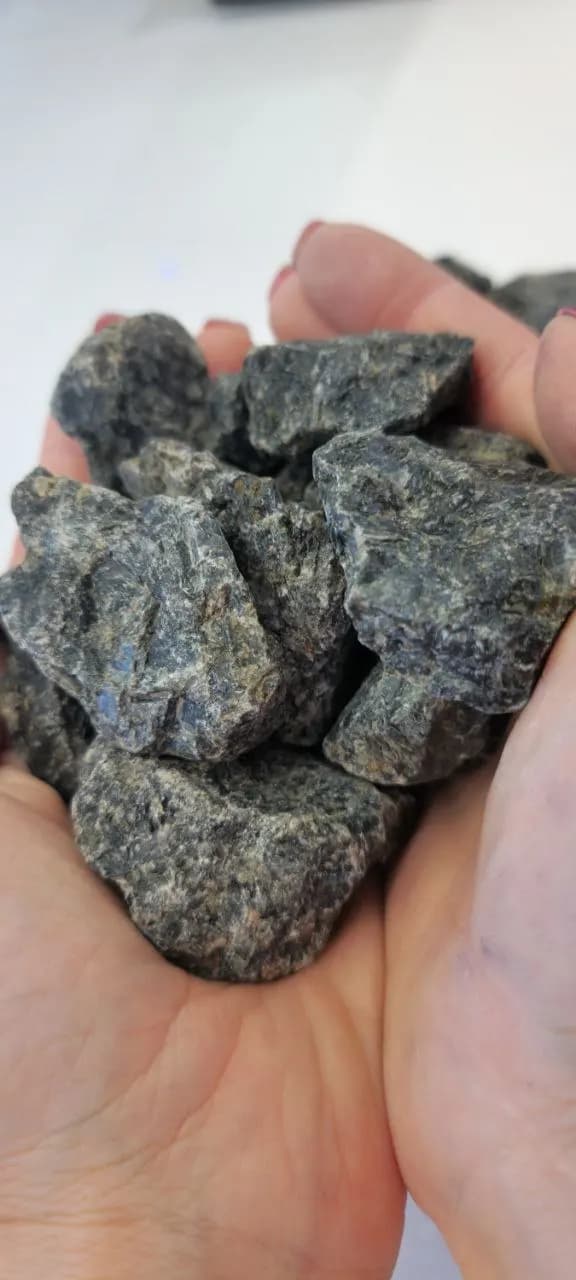 Щебень гранитный чёрный